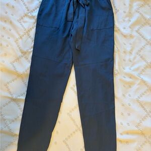 Dark Grey Pants with Drawstring